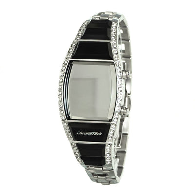 Chronotech Silver Stainless Steel Watch