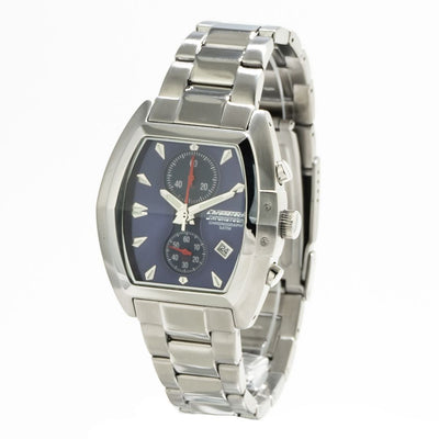 Montre Chronotech en acier inoxydable argenté