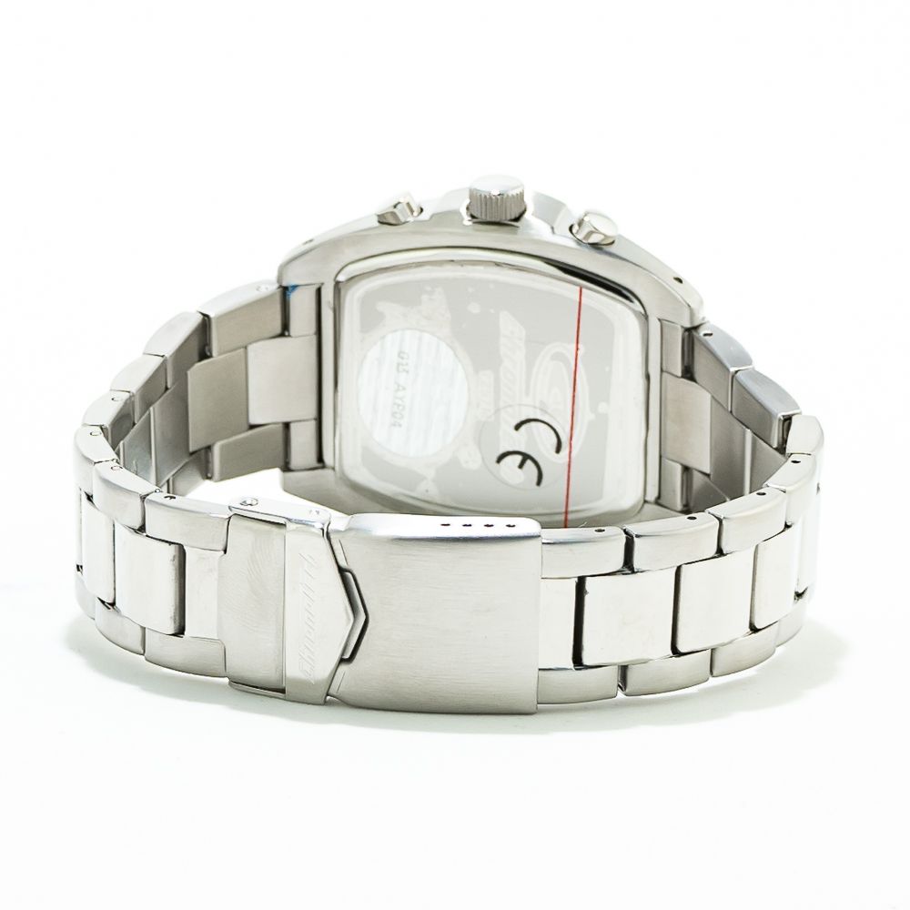 Montre Chronotech en acier inoxydable argenté