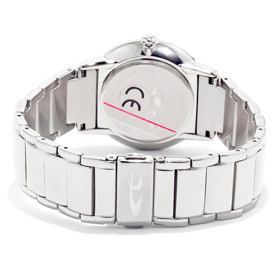 Montre Chronotech en acier inoxydable argenté