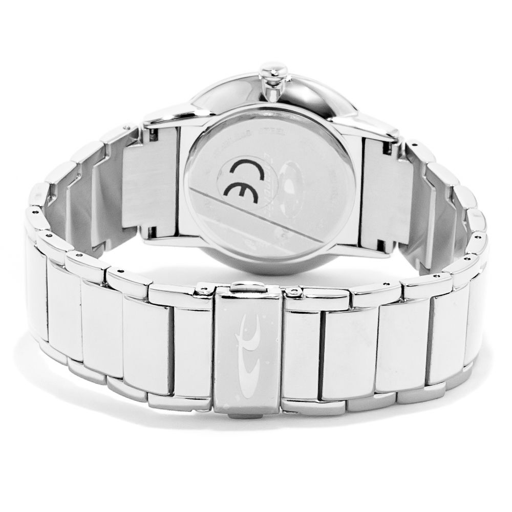 Montre Chronotech en acier inoxydable argenté