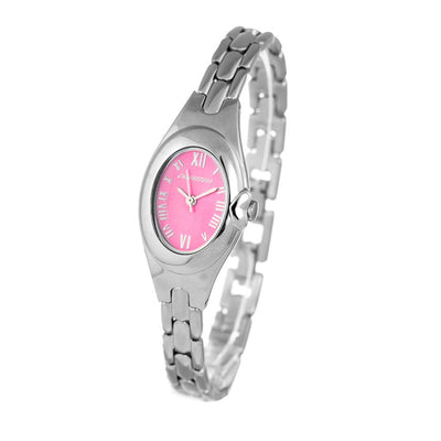 Montre Chronotech en acier inoxydable argenté