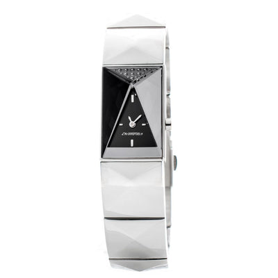 Montre Chronotech en acier inoxydable argenté