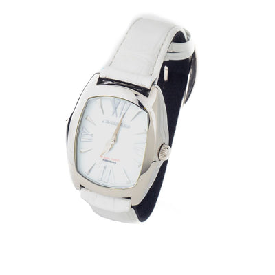 Montre Chronotech en cuir noir
