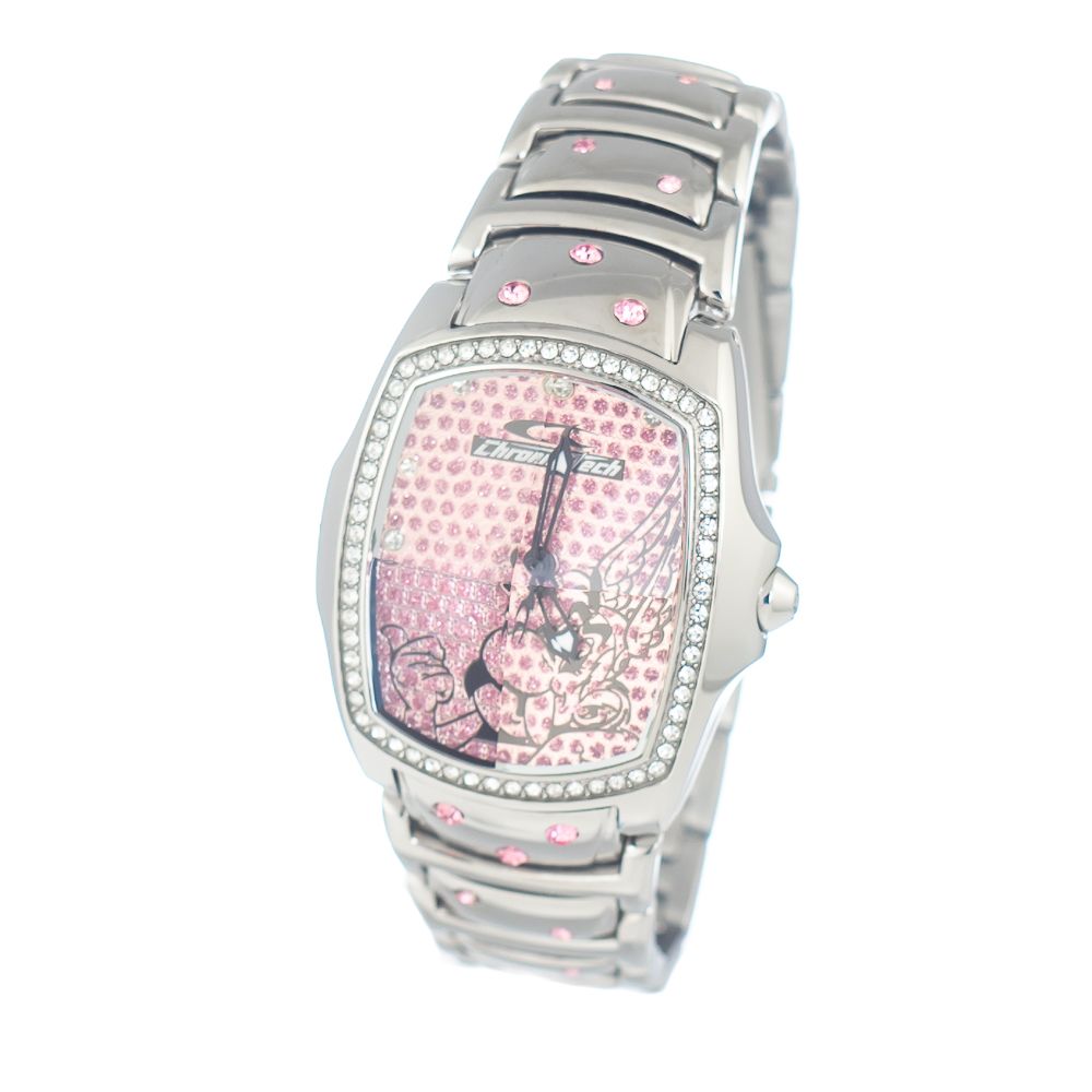 Chronotech Zilveren Roestvrijstalen Horloge