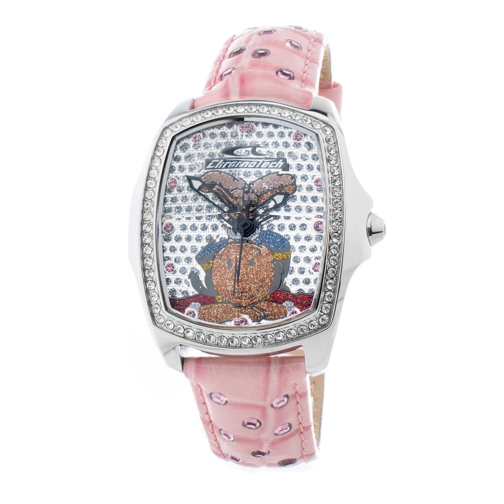 Chronotech Multicolor Leren Horloge