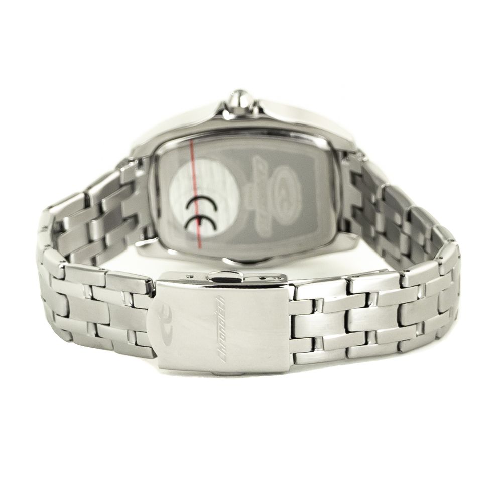 Chronotech Zilveren Roestvrijstalen Horloge