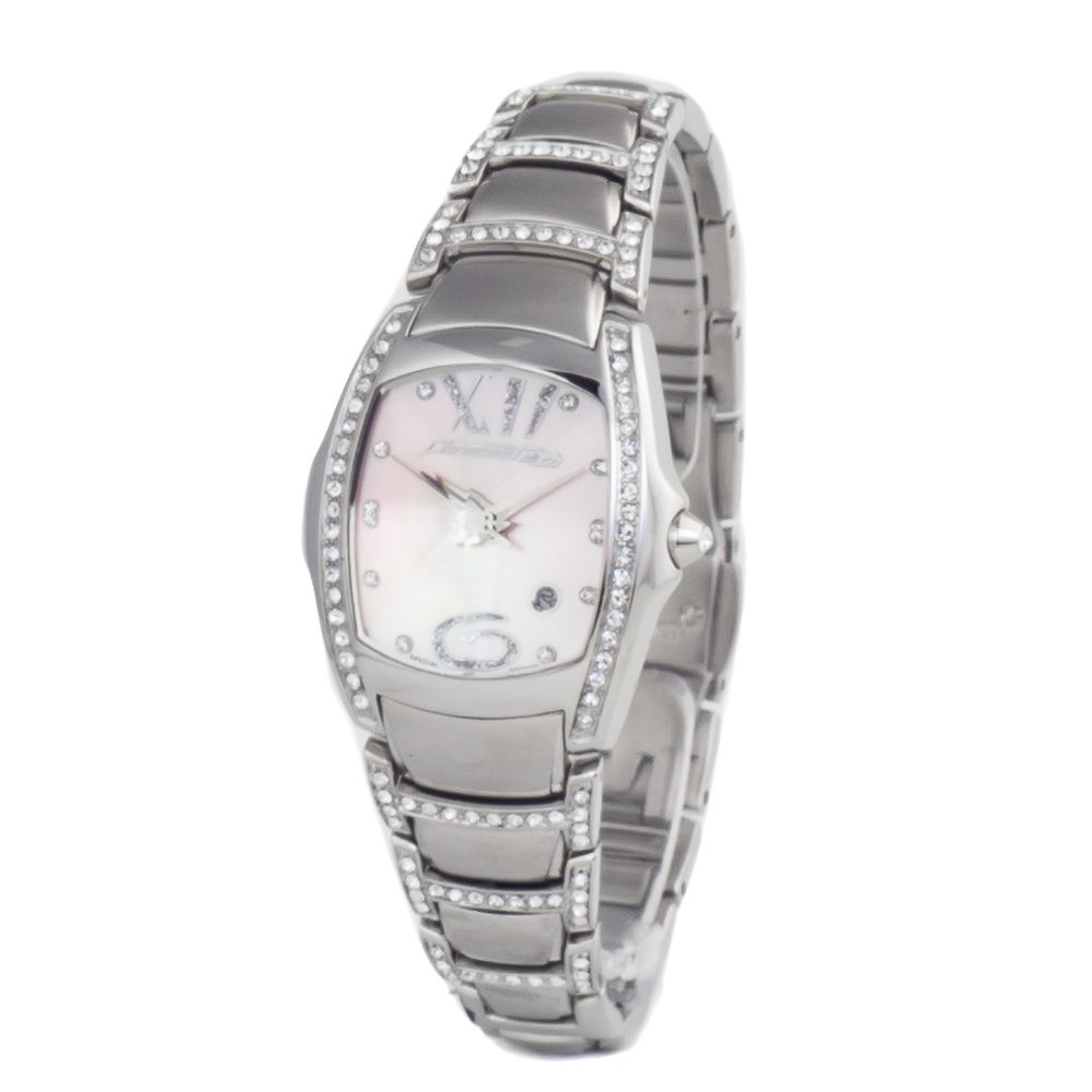 Chronotech Zilveren Roestvrijstalen Horloge