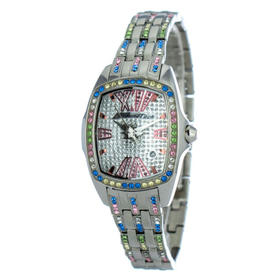 Chronotech Zilveren Roestvrijstalen Horloge