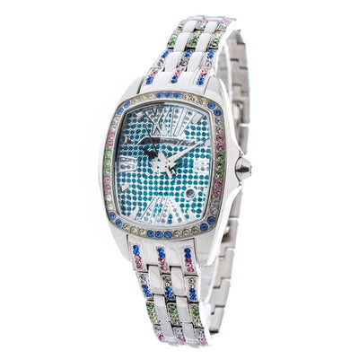 Chronotech Zilveren Roestvrijstalen Horloge