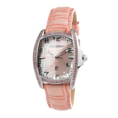 Chronotech Multicolor Leren Horloge
