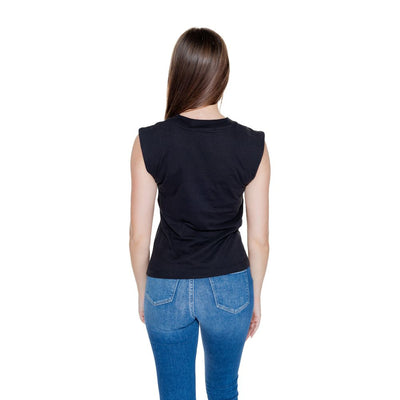 T-shirt en coton noir Calvin Klein Jeans
