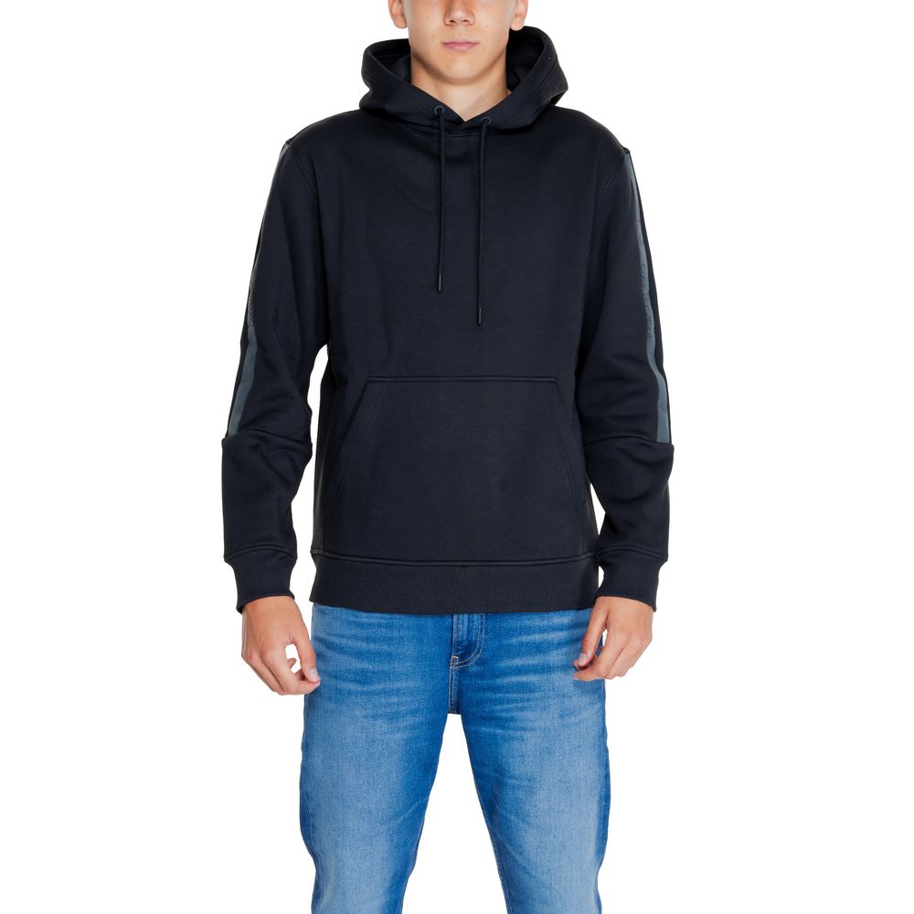 Calvin Klein Jeans Zwarte Katoenen Hoody