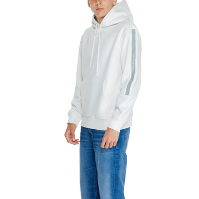 Calvin Klein Jeans Crème Katoenen Hoody