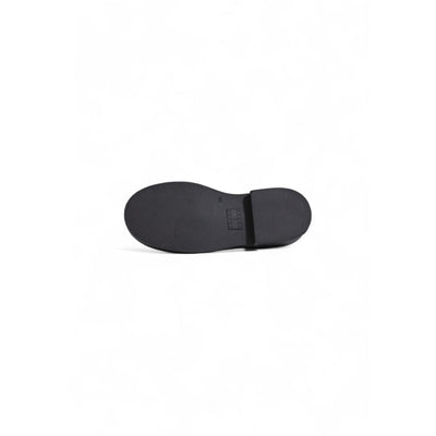 Tommy Hilfiger Black Leather Platform