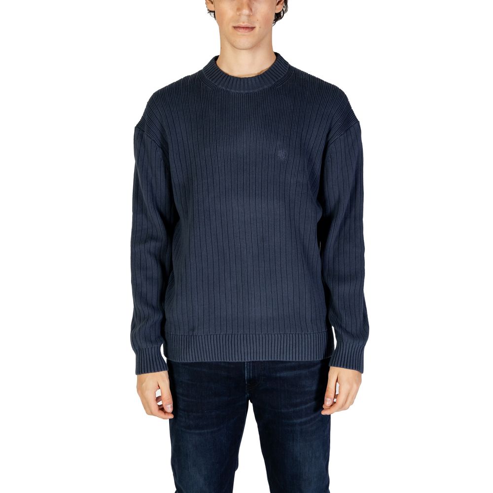 Calvin Klein Jeans Blauwe Katoenen Trui