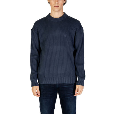 Calvin Klein Jeans Blauwe Katoenen Trui