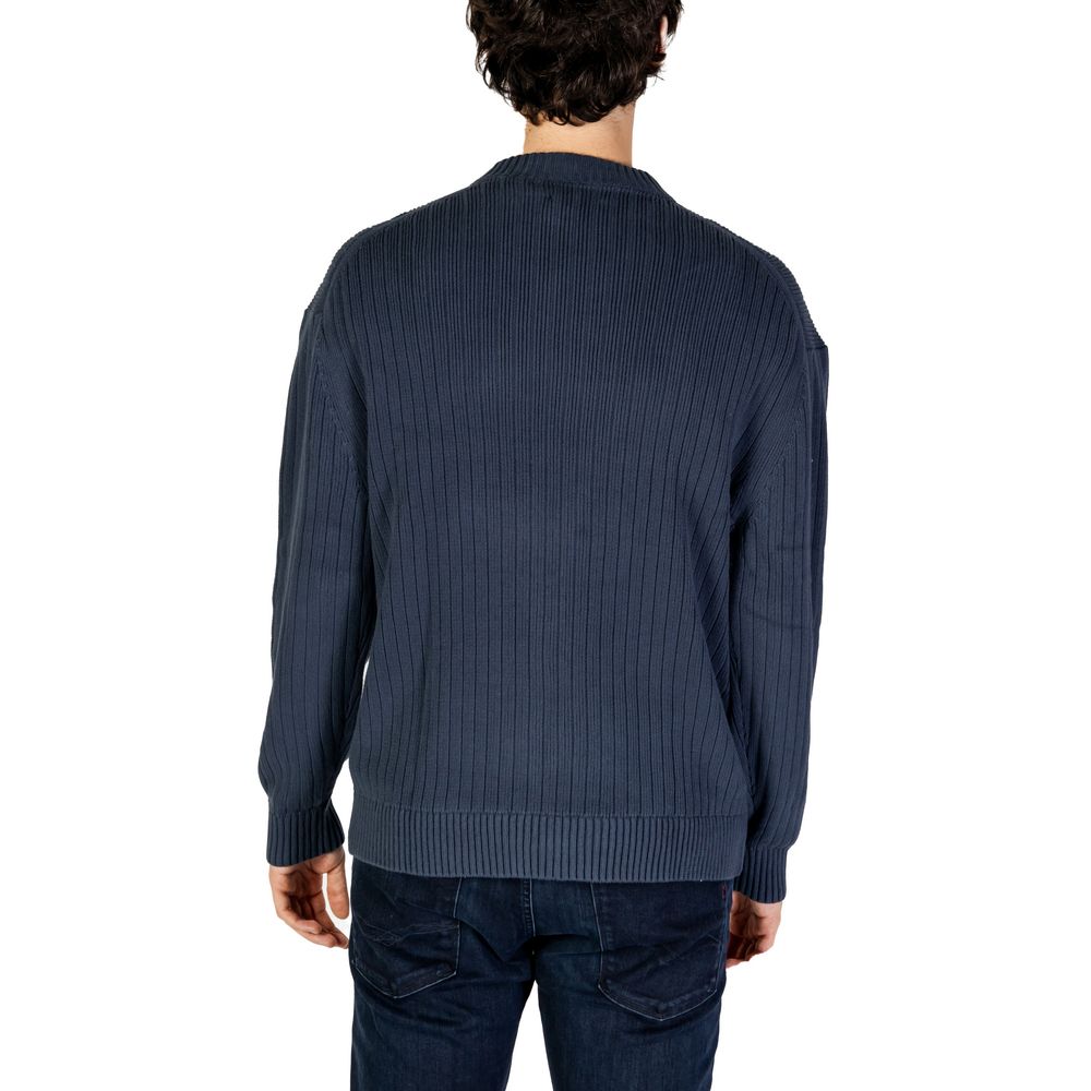 Calvin Klein Jeans Blauwe Katoenen Trui