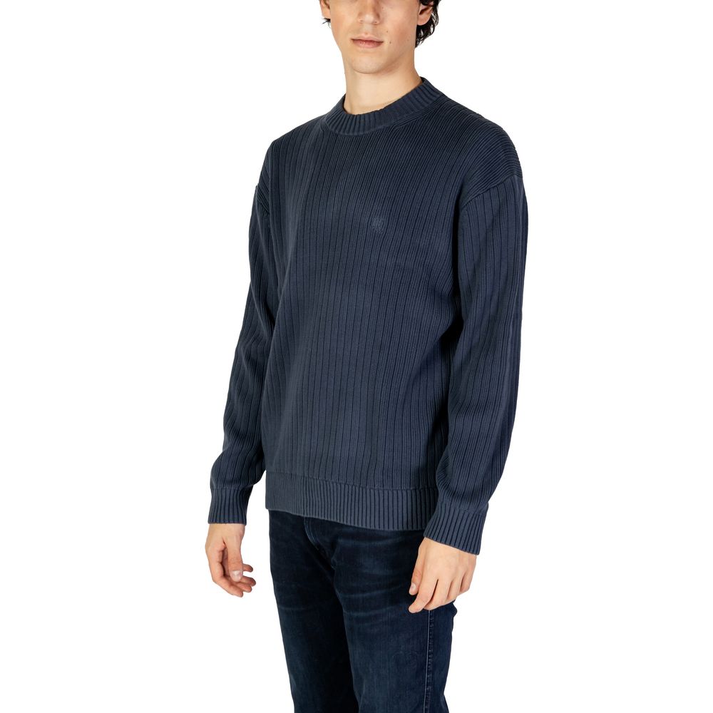 Calvin Klein Jeans Blauwe Katoenen Trui