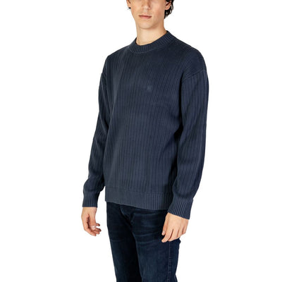 Calvin Klein Jeans Blauwe Katoenen Trui