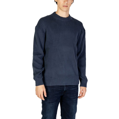 Calvin Klein Jeans Blauwe Katoenen Trui