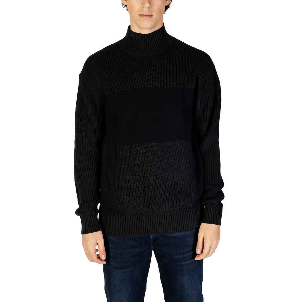Calvin Klein Jeans Zwarte Katoenen Trui