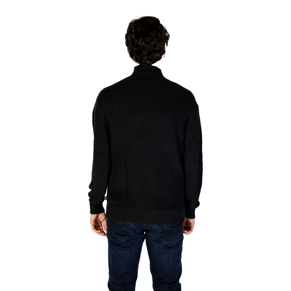 Calvin Klein Jeans Zwarte Katoenen Trui