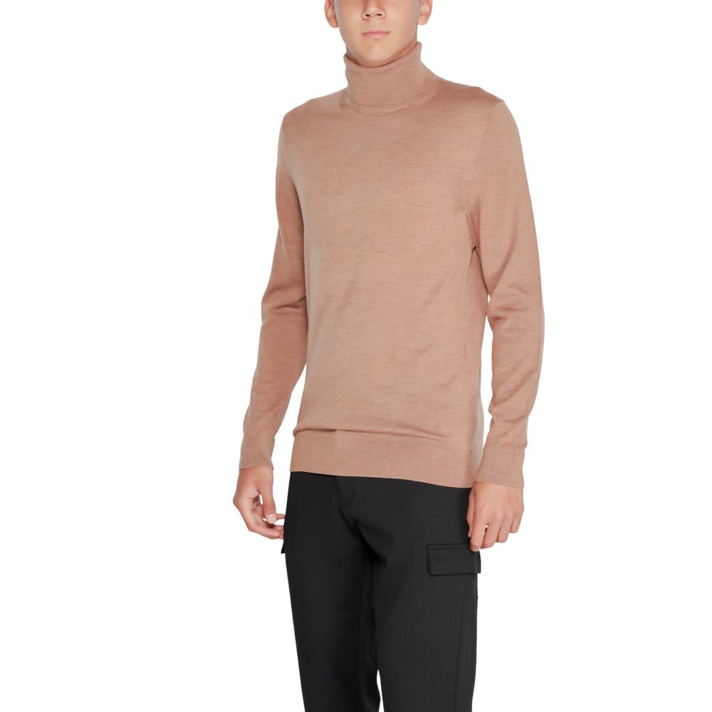 Calvin Klein beige wollen coltrui