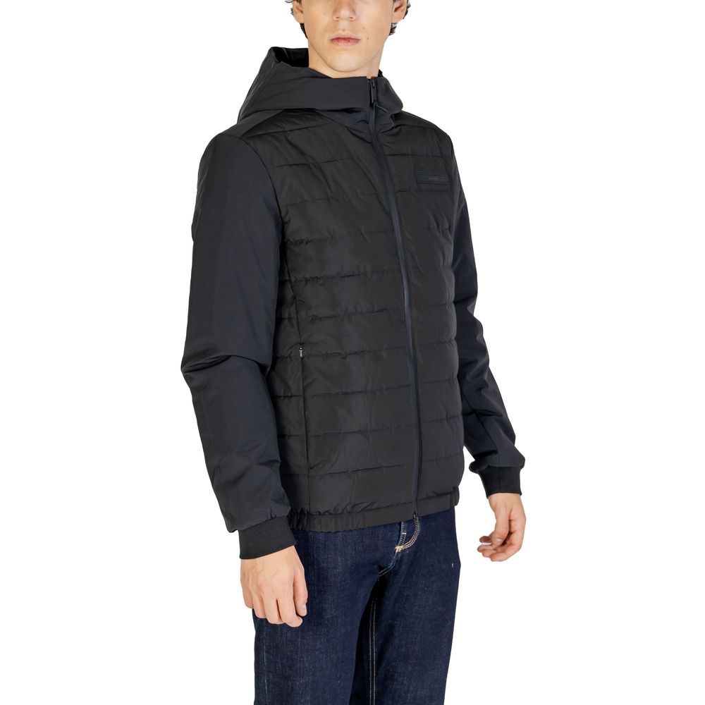 Veste noire en polyester recyclé Calvin Klein