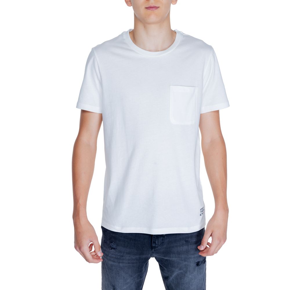 Peuterey Wit Katoenen T-shirt