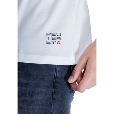Peuterey Wit Katoenen T-shirt