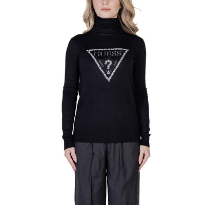 Guess Zwarte Viscose Turtleneck