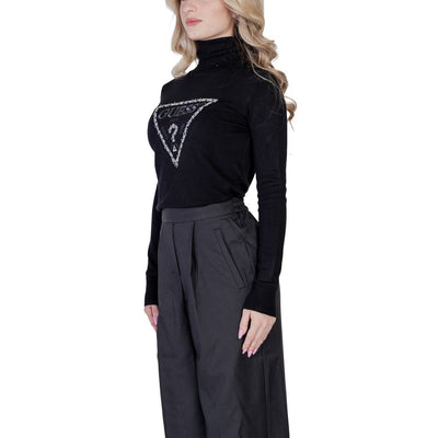 Guess Zwarte Viscose Turtleneck