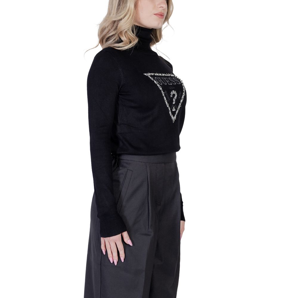 Guess Zwarte Viscose Turtleneck