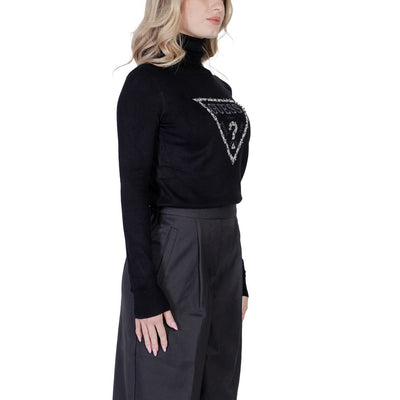 Guess Zwarte Viscose Turtleneck
