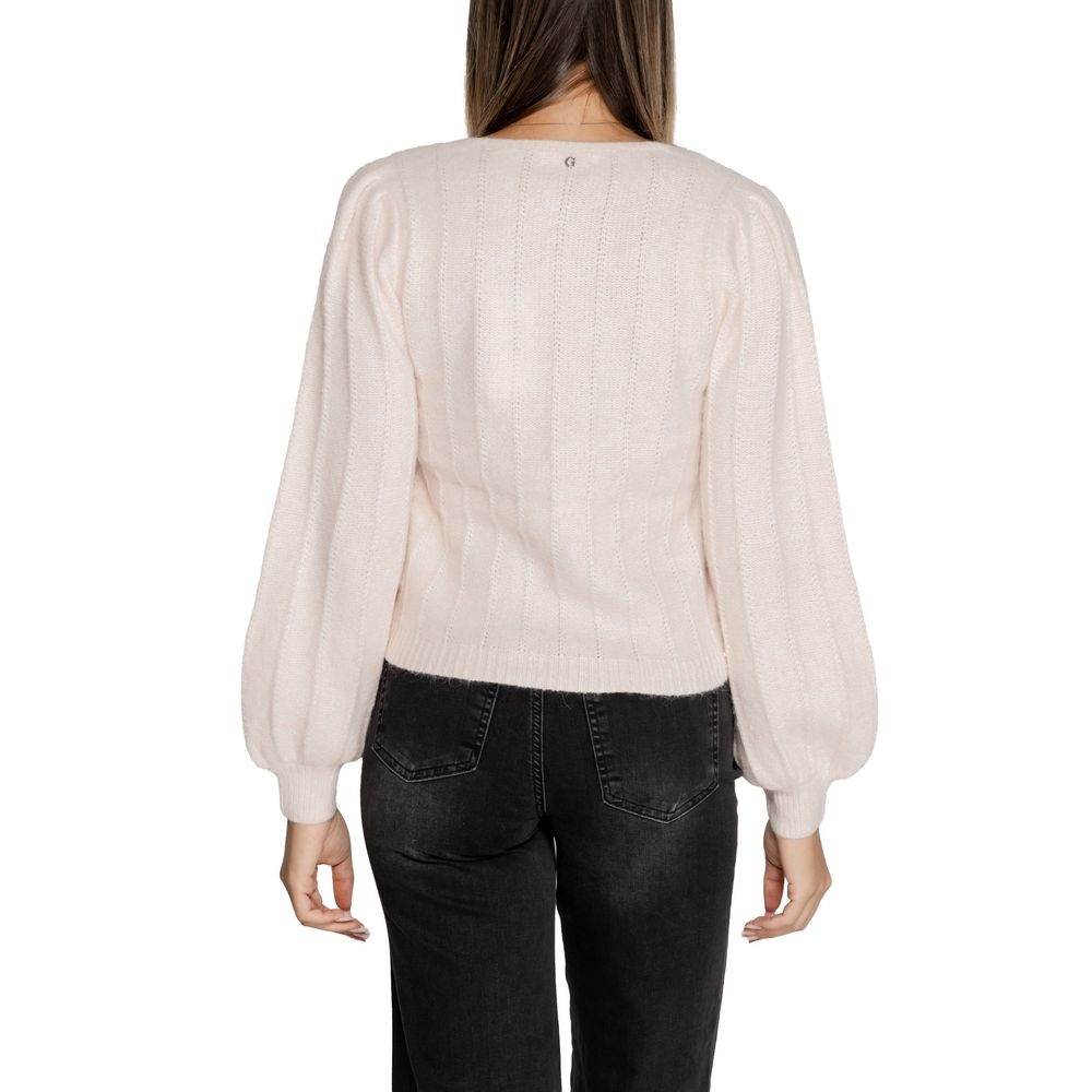 Pull en polyester rose Guess
