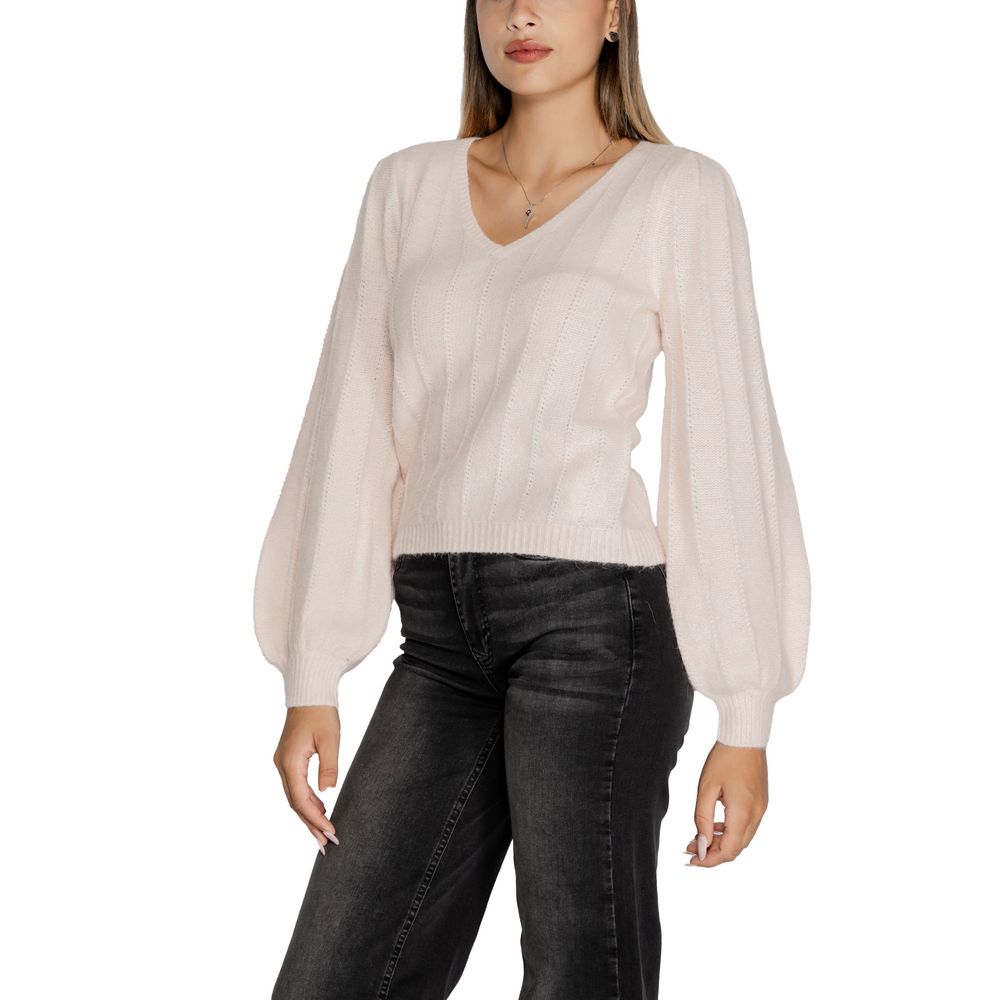 Pull en polyester rose Guess