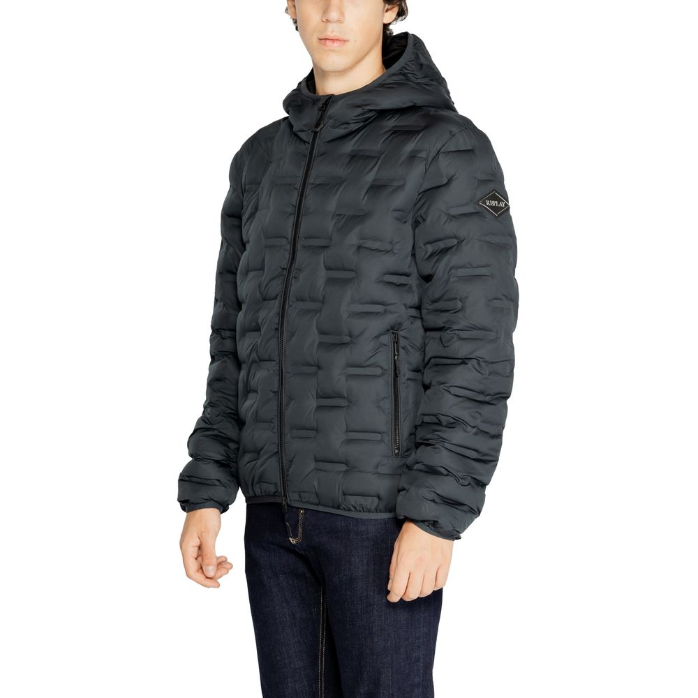 Vestes et manteaux en polyester bleu Replay