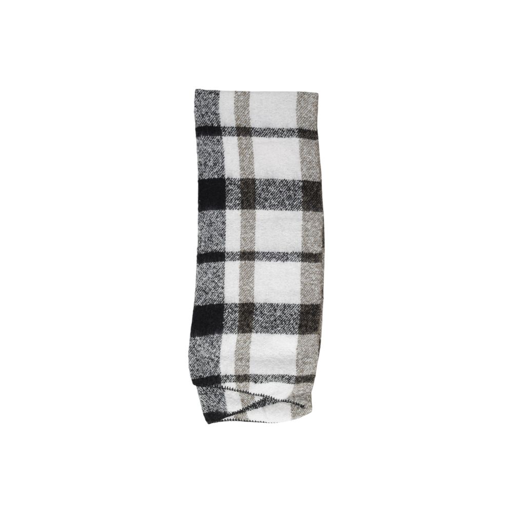 Écharpe en polyester noir uniquement