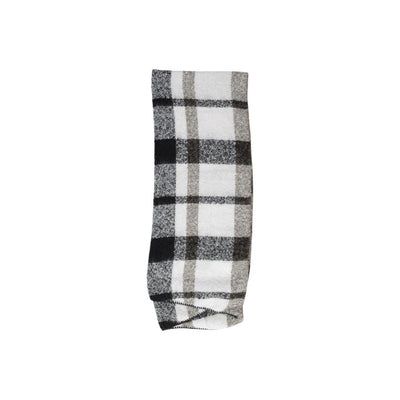 Écharpe en polyester noir uniquement