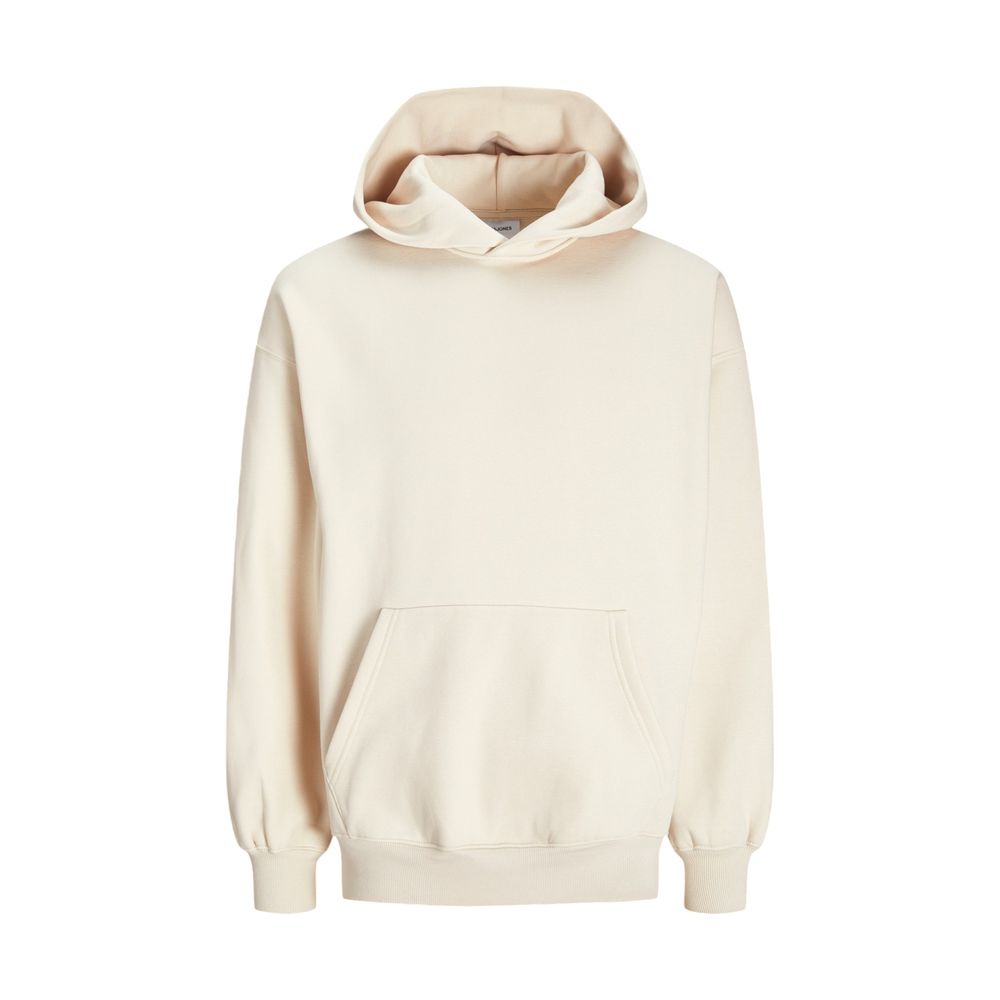 Jack Jones Beige Katoenen Hoody