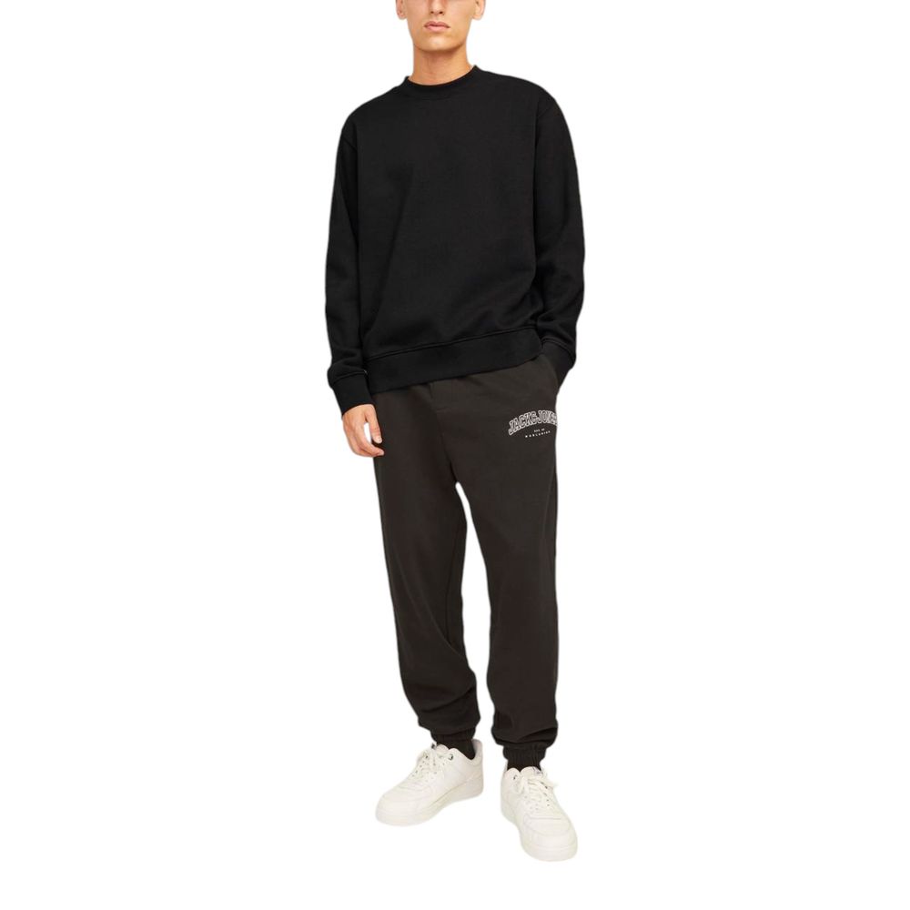 Jack Jones Zwarte Katoenen Sweatshirt