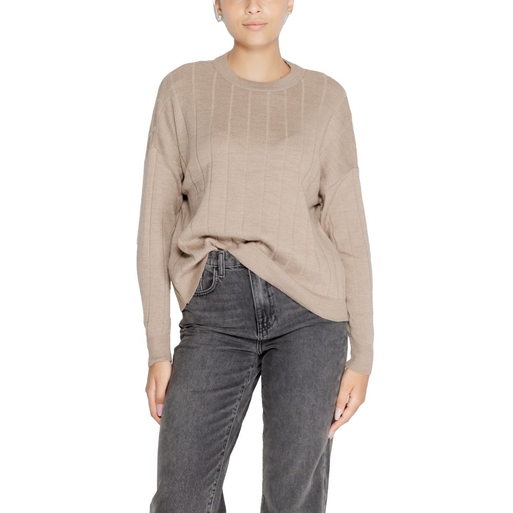 Pull beige marabout Only