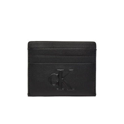 Calvin Klein Jeans Zwarte Polyethyleen Kaarthouder
