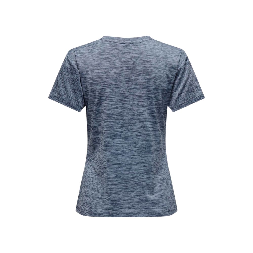 T-shirt Only Blue en polyester recyclé