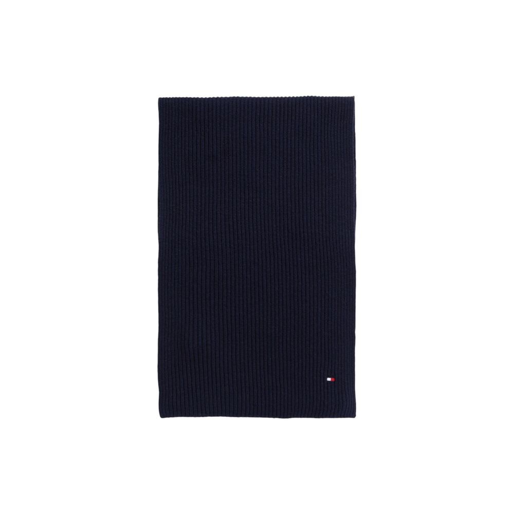 Tommy Hilfiger blauwe katoenen sjaal