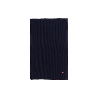 Tommy Hilfiger blauwe katoenen sjaal