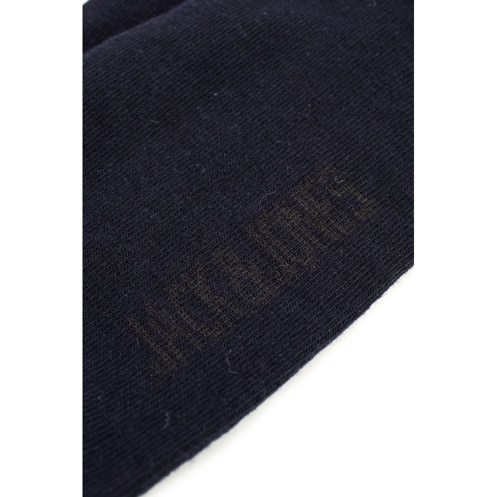 Jack Jones blauwe katoenen sok