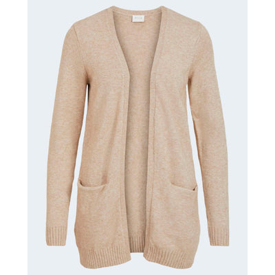 Cardigan en viscose beige Vila Clothes