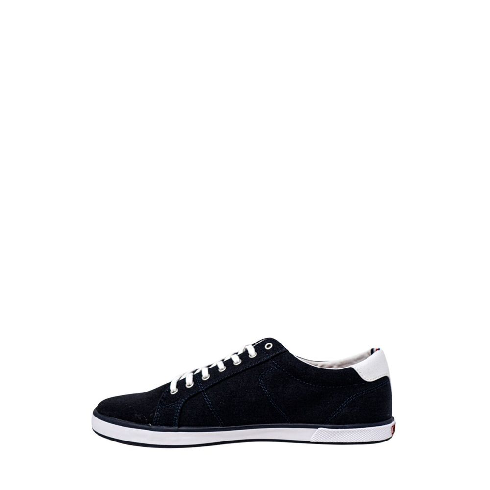 Tommy Hilfiger blauwe katoenen sneaker